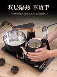 Bouilloires électriques T1 bouilloire entièrement automatique Type de pompage domestique auto-absorbant bulle thé cuisinière à Induction thé YQ240109