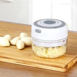 Elektrische Keuken Kleine Apparaten Blender Chopper Knoflookstamper Vleesmolen Mini Knoflook Groente Crusher Oplaadbare Voedsel Bakjt