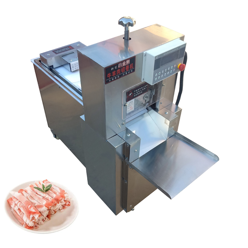 Electric Lamb Roll Cutting Machine Automatic CNC Single Cut Mutton Roll Machine Kitchen Tools Multifunctional Food Processor