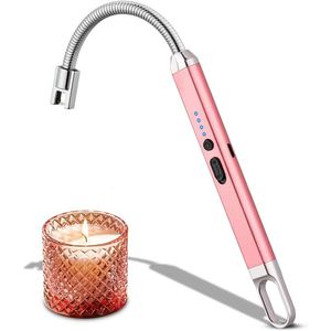 Bougie plus légère électrique rechargeable USB Cougie plus légère Camping BBQ Rose Gold