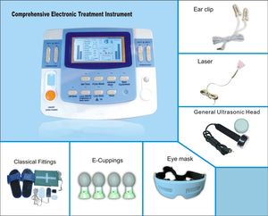 Elektrische magnetische fysiotherapie-apparaat Pulse stimuleren echografie therapie machine EA-F29