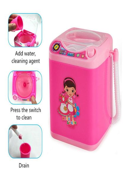 Cepillos de maquillaje eléctrico Puff Washing Machine Sponge Tooling Tooling Limpia Lavadora Children039s Toy2976757