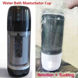 Machine électrique de sexe de masturbation masculine meilleur bain d'eau pompe à pénis dispositif de rotation d'aspiration jouet adulte 0114