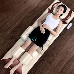 Matelas de Massage électrique Airbag pétrissage tapis vibrant pour le cou dos jambe thérapie Moxibustion taille du corps Relaxation soulagement de la douleur 240118