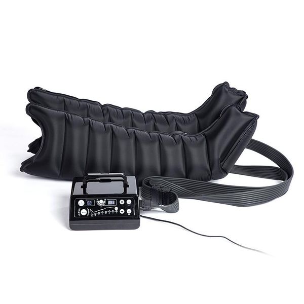 Masajeadores eléctricos Compresión de aire Masajeador de pies para piernas para la circulación Presoterapia Promover la relajación de la sangre Fisioterapia de rehabilitación 8 cámaras