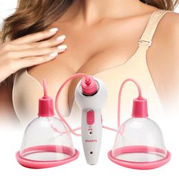 Elektrische massagers borstvergroting pomp Massager vacuüm zuigbekers omhoog beha billen lifter versterking voor dameselektrisch massagerselectric