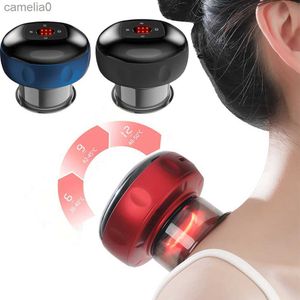 Massageurs électriques Masse-vide électrique Massage Massage Cups Body Cups Anti-Cellulite Thérapie Masseur pour le corps électrique Guasha Straming Fat Burning Slimningl231219