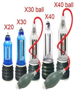 Massageurs électriques Extender Assist x20 x30 x40 Care Massageur Pump Pumping Waterment Water Spa Penis Agrandage Vacuum296Z2242532470