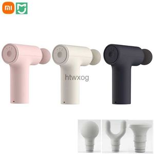 Elektrische stimulators Mijia Mini Massage Gun Muscle Relax Portable Fascial Gun Fitness Relax Electric Massager Portable Fascial Gun YQ240117