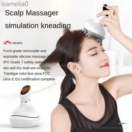 Elektrische stimulators Mini-hoofdmassageapparaat Oplaadmassage-instrument Elektrische hoofdhuidmassage Elektrische klauw Multifunctioneel kneden andL231220