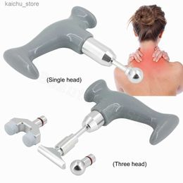 Elektrische massagers Multi -functionele diepe weefsel Massager Gun Contact Activator Tool Druk spierontspanning Massager zonder naald of batterij Y240425