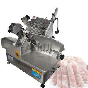 Elektrische vleesnijder Automatische Lam Slicer Machine Roestvrij staal Cut Mutton Roll Machine