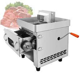 Coupe-viande électrique maison commerciale lame rétractable trancheuse de légumes Machine automatique découpeuse de viande 850W