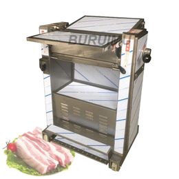 Elektrische vlees snijmachine varken apparatuur varkensvlees huid peeling machine