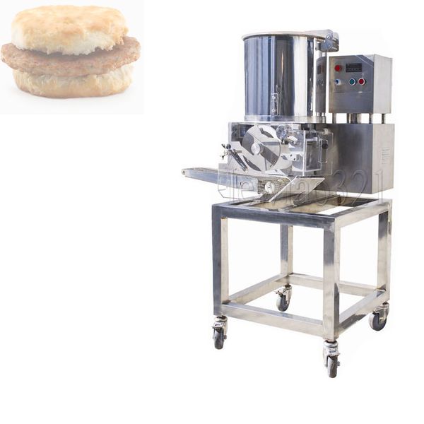 Machine électrique de formage de tarte à la viande, de galettes de hamburgers et de poulet, Machine de fabrication de nuggets de poulet