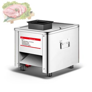 Elektrische Vleessnijmachine Commerciële Automatische Vlees Snijmachine Vlees Slice Dicing Machine Kleine Desktop