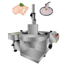 Trancheuse à viande électrique, Pot chaud, pour Restaurant, bœuf et mouton, Machine de découpe horizontale de viande fraîche, pour magasin d'alimentation