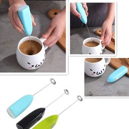 Mousseur à lait électrique Automaticn Egg Tools Cream Whipper Shake Mixer Hand-held Cappuccino Coffee Beater Drink Blender