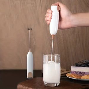 Elektrische Melkopschuimer Keuken Drinken Foamer Mixer Roerder Koffie Cappuccino Creamer Garde Schuimige Blend Eiklopper