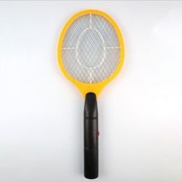 Elektrische mug -moordenaar Fly Insect Racket Zapper Killer Batterij Power Home Swatter Bug Mugo Wasp Killer Trap