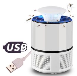 Elektrische Mosquito Killer Lamp USB Photocatalyst Mosquito Killer Fly Moth Bug Insect Trap Lamp Mosquito Trap Led Pest Catcher Light LSK181