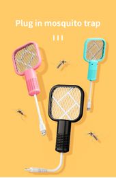 Mosquito électrique Swatter Rechargeable Nouvelle sécurité ménage Super Mosquito Killing Lamp Batter