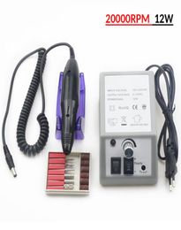 Elektrische nagelboormachine voor manicure en pedicure boor 12w frezen manicure machine nagels apparatuur set elektrische nagelbestand4396214