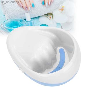 Dissolvant de vernis à ongles électrique Soaker Bowl Massage relaxant à la main Adoucit les cuticules Nutrition des ongles Nettoyage Portable Spa Hand Bowl L230523