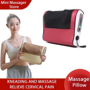 Masseur de cou électrique oreiller multifonctionnel appareil d'oreiller de Massage masseur de santé du cou oreiller de Relaxation masseur 240202