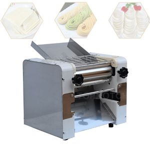Elektrische Noedelpersmachine Verse Pasta Maken Deegroller Roestvrijstalen Dumpling Skin Maker Kneedmachine