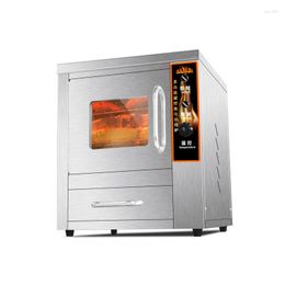 Elektrische ovens 220V Zoete Aardappel Maïs Oven Rotisserie Gegrilde Automatische Roterende Commerciële Fornuis Gebraden Desktop Kip