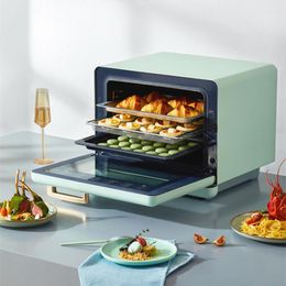 Fours électriques DACHOO Comptoir Cuisine Four 35L Vapeur Air Friteuse Sans Huile 3 En 1 Multifonctionnel Pizza Cuisine À Domicile