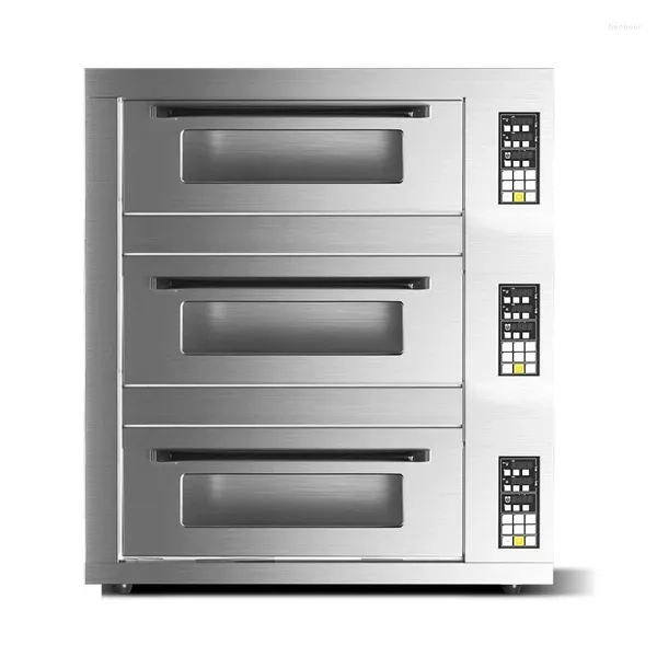 Fours électriques multifonctionnels 220V, four multicouche, boulangerie domestique, grille-pain, Pizza, appareils de cuisine, cuisson par synchronisation