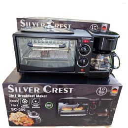 Elektrische ovens Oven Multifunctionele huishoudelijke drie-in-één ontbijtkoffiebroodmachine Intelligent getimed bakken