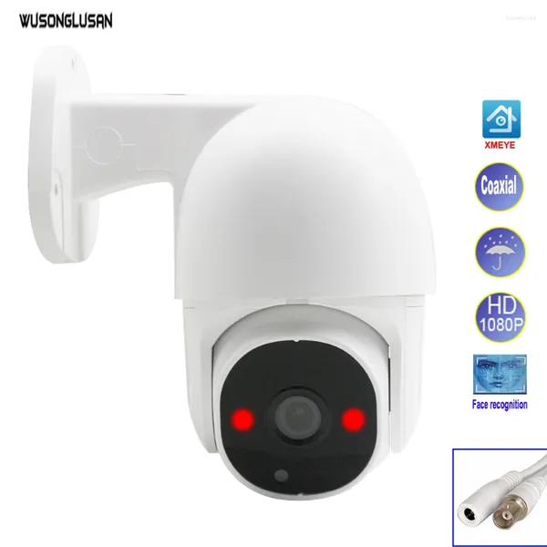 Fours électriques Xmeye AHD Caméra Mini PTZ Speed Dome 1080P 2.0MP Contrôle coaxial avec Pan355 ° Tilt 90 ° IR Cut pour la protection CCTV de sécurité