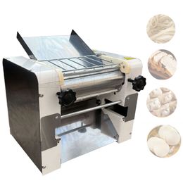 Elektrische pasta -machine Noodle Maker 220V Commercieel roestvrijstalen drukmachine Dough Cutter Dumpling Skin