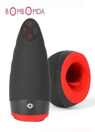 Elektrische Penis Zuigen Vibrator Voor Mannen Mastubatie Cup Sex Machine Penis G spot Stimuleren Stimulator Volwassen Speeltjes Intieme Goed Y7823074