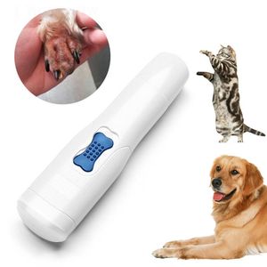 Broyeur électrique pour animaux de compagnie indolore lime tondeuse polisseuse outil de toilettage professionnel chiens chats griffe pattes tondeuse pour chien ongles