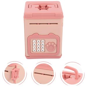 Electric Piggy Bank Compact Money Portable Girl Toy Kids Boys Bank-Toddler Home Supplies Saving Pot 240408