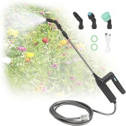 Pulvérisateur de jardin électrique 74V à puissante batterie à batterie à batterie puissante Télescopique Wand Gardening Watering Tool 240514