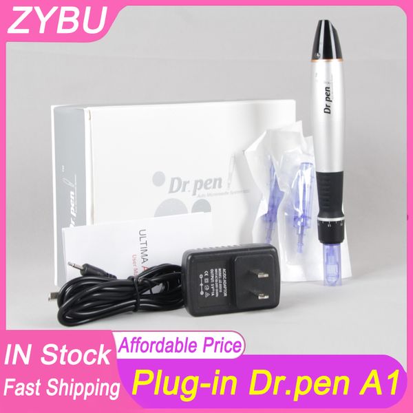 Prise électrique Dr Pen Ultima A1-C Derma Pen Beauté Outil de soins de la peau Tatouage Micro Aiguillage Filaire Professionnel Dermapen Système Méso Thérapie