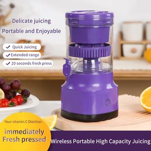 Blender Portable Blender Orange Juicer Mini Automatic USB Charging Fruit Machine Juice Mixer et Home 240508