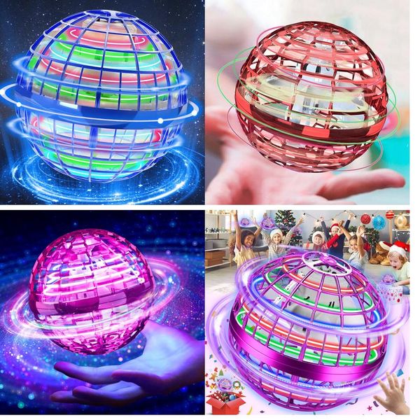 Électrique / Rc Avion Papillon Ball Cap Fly Jouet Ufo Pour Enfant Jouets Volants Magic Neba Orb Main Contrôlée Spinner Mini Drone Avec Rgb L Am2W0