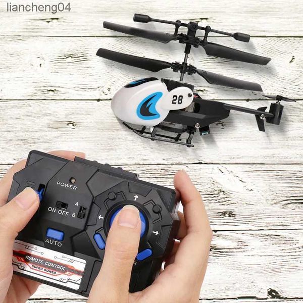 Avión eléctrico/RC Mini helicóptero de control remoto de color de 3,5 canales de alta calidad anticolisión y resistente a caídas juguete para niños