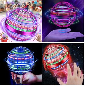 Elektrisch/RC Aircraft Magic Ball Fly Toy Puzzle Flying Orb Toys 2022 Cool spullen Hover handgestuurde mini drone Boomerang Spinner Wi Amxah