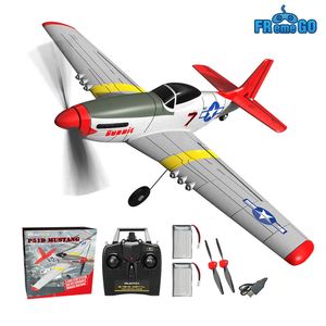 Avion électrique/RC P51D Avion RC One-key Aerobatic 2-Ch/4-Ch RC Avion RTF Mustang Aircraft W/Xpilot Stabilization System 761-5 RTF 230512