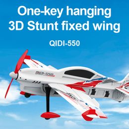 XK A800 4CH 780mm 3D6G Système RC Planeur Avion Compatible Futaba