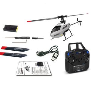 Avión eléctrico RC RC ERA C129V2 RTF Helicóptero 2/4GHz Giroscopio de 6 ejes Un clic 3D Flip Control remoto Hobby Toys 231030