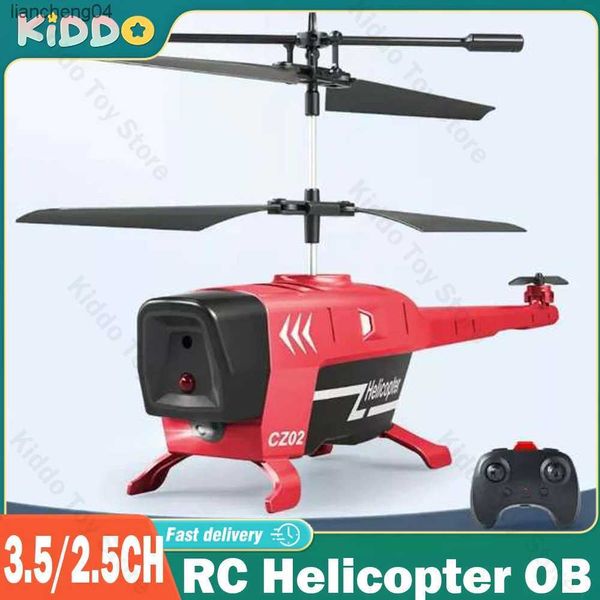 Avion électrique/RC Hélicoptère Rc 3,5 Ch 2,5 Ch Avion Rc pour adultes Évitement d'obstacles 2,4 G Drone d'avion électrique Charge USB Jouets volants pour garçons