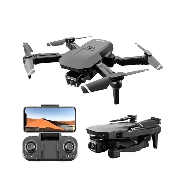 Avion Électrique / Rc S68 Pro Mini Drone 4K Hd Double Caméra Grand Angle Wifi Fpv Drones Quadcopter Hauteur Gardez Dron Hélicoptère Jouet Vs E Dhyj9